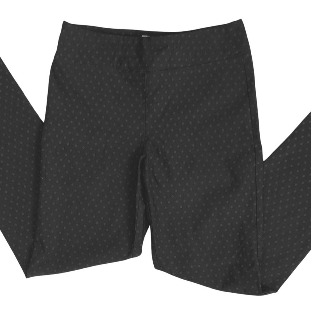 Margaret M Slimming Straight Leg Pant - Black/Gray